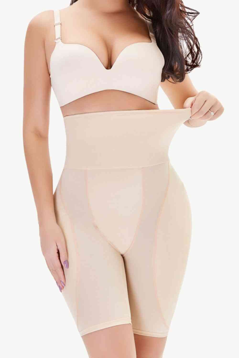 High Waisted Pull-On Shaping Shorts (available in plus sizes)