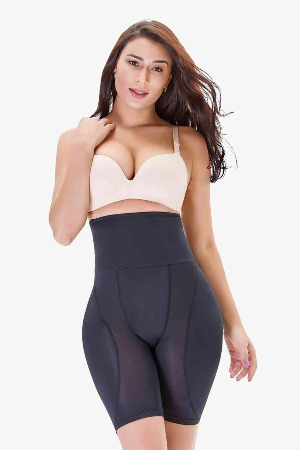 High Waisted Pull-On Shaping Shorts (available in plus sizes)